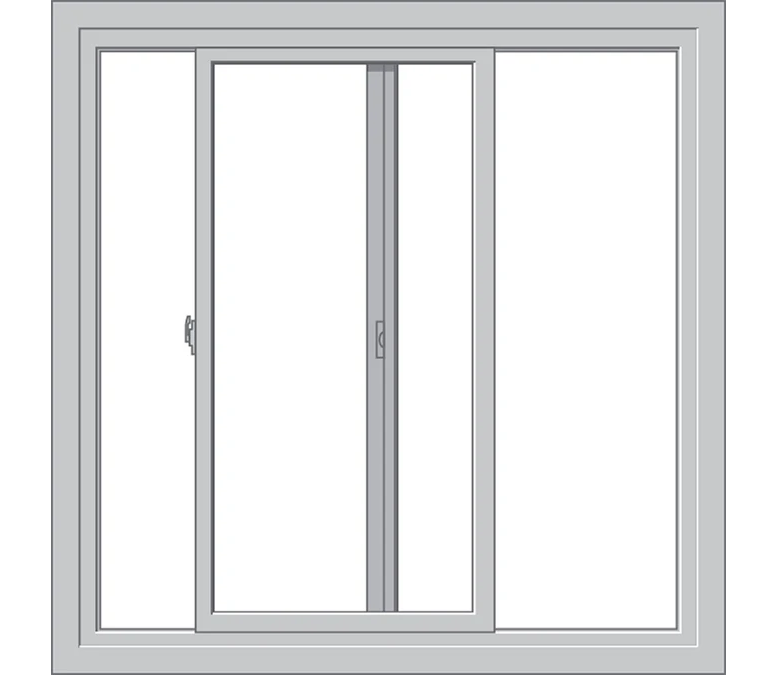 Harrisburg Pella Hurricane Shield Series Vinyl Sliding Window