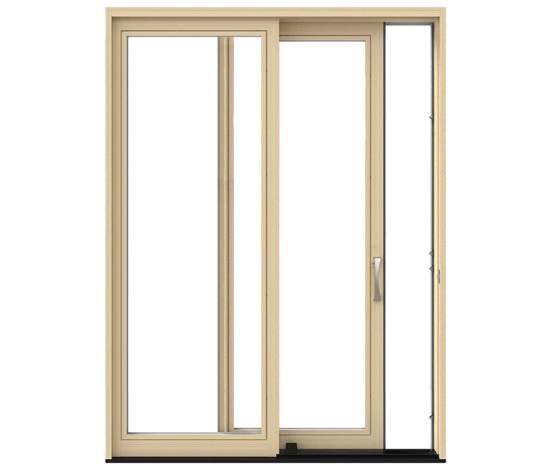 Harrisburg Pella Lifestyle Series Wood Sliding Patio Doors